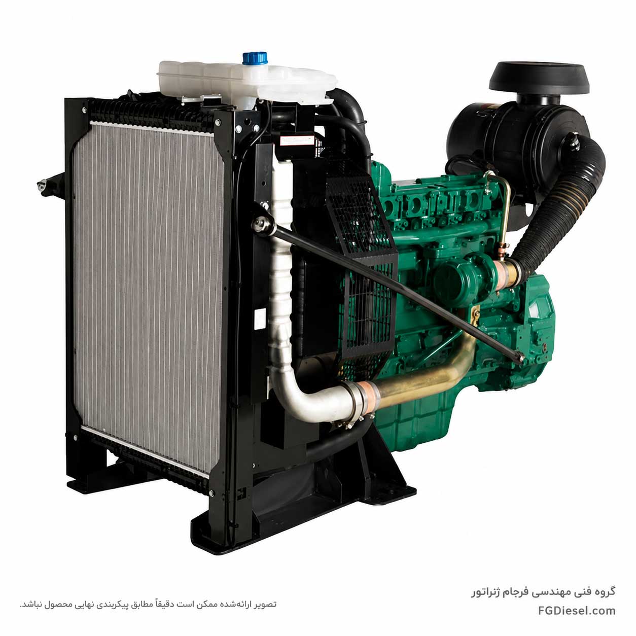 موتور دیزل ژنراتور Volvo Penta TAD732GE fgdiesel